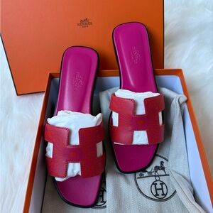 NEW IN BOX! Authentic Hermes Oran Sandal